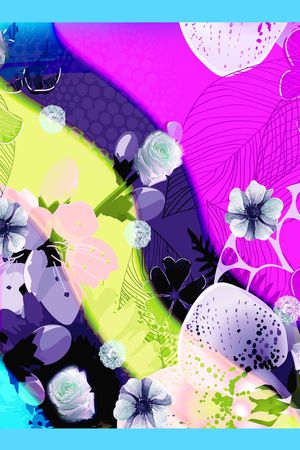 炫彩印花华亿平台图片