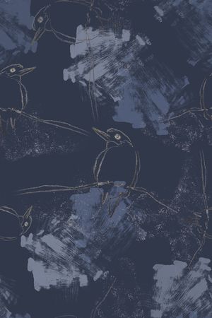 动物纹印花华亿平台图片