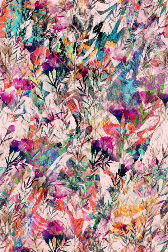 小碎花印花华亿平台图片