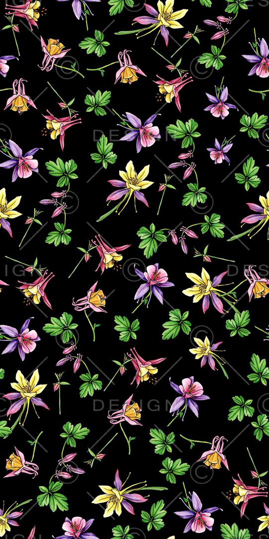 小碎花印花华亿平台图片