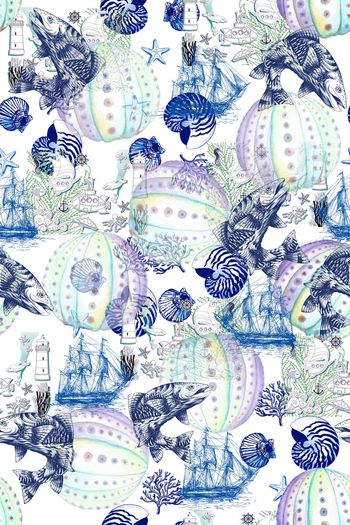 珊瑚印花华亿平台图片