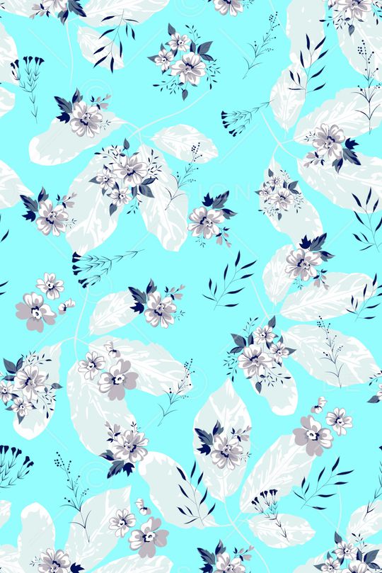 满版散花印花华亿平台图片