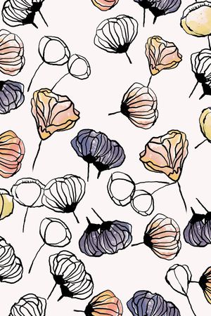 小碎花印花华亿平台图片