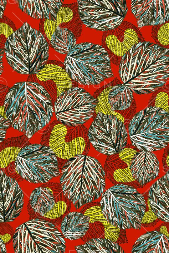 植物印花华亿平台图片