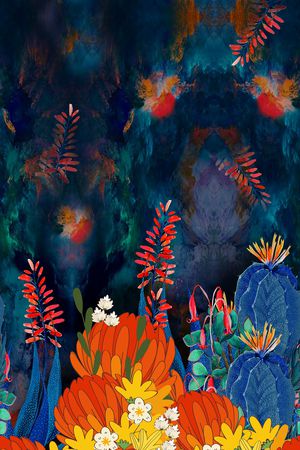 定位花印花华亿平台图片