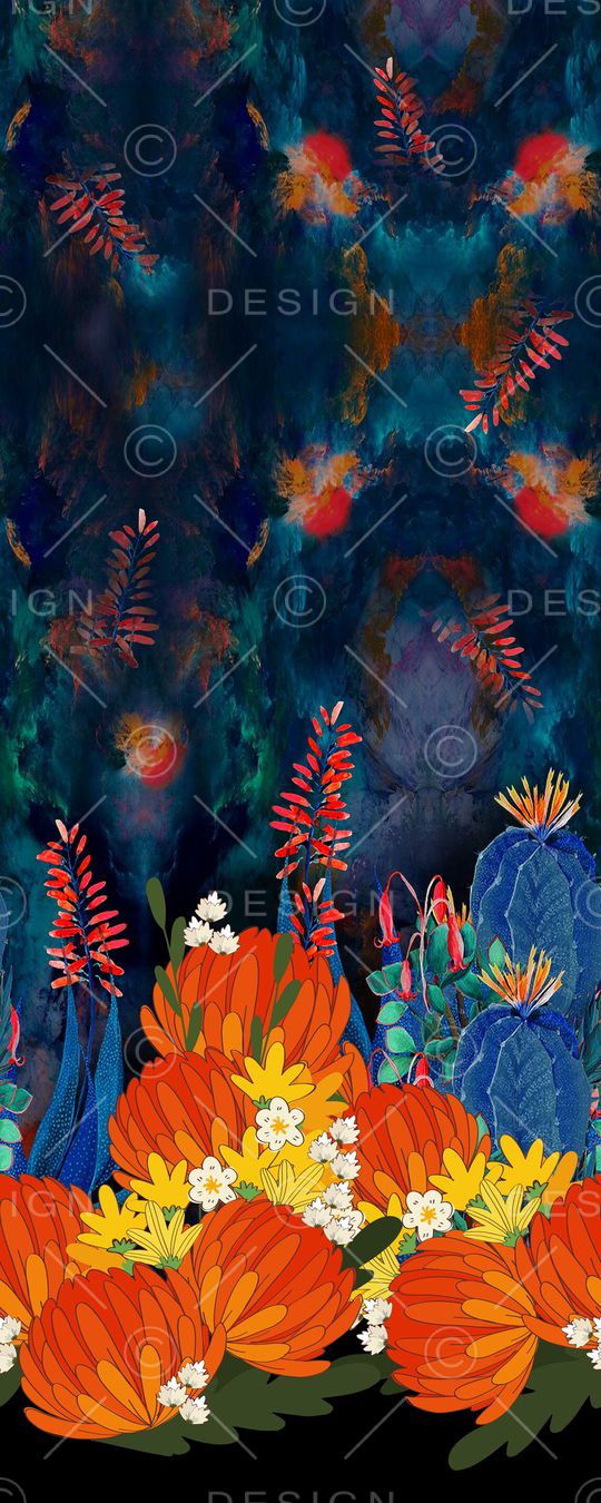 定位花印花华亿平台图片