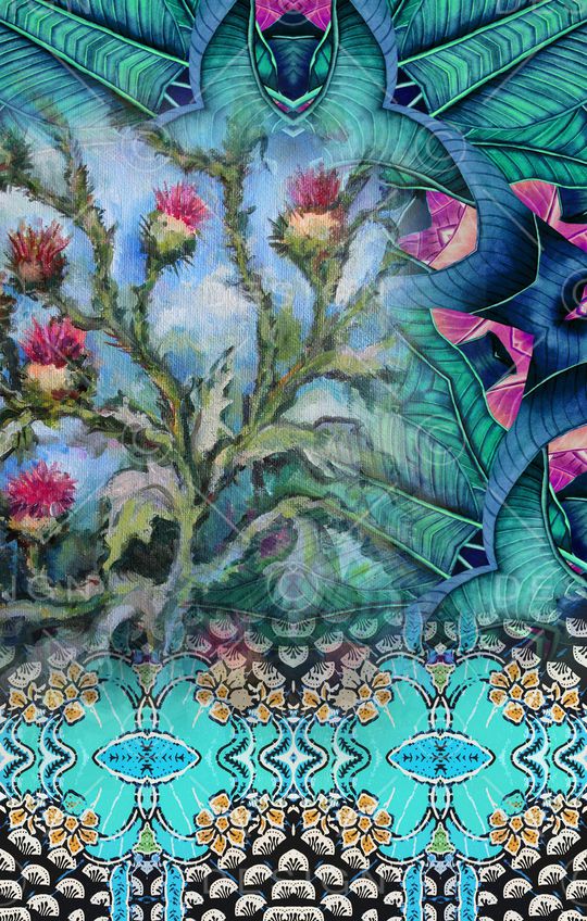 定位花印花华亿平台图片