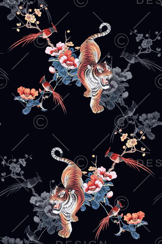 鸟印花华亿平台图片