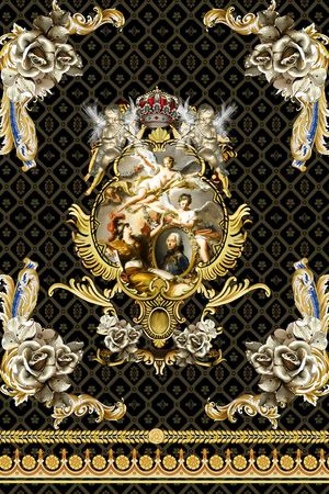 抽象印花华亿平台图片