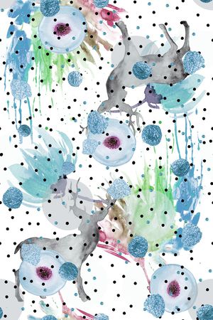 鹿印花华亿平台图片