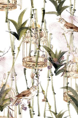 鸟印花华亿平台图片