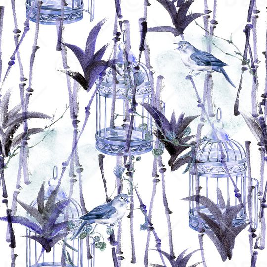 鸟印花华亿平台图片