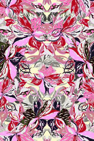 绿植树叶印花华亿平台图片