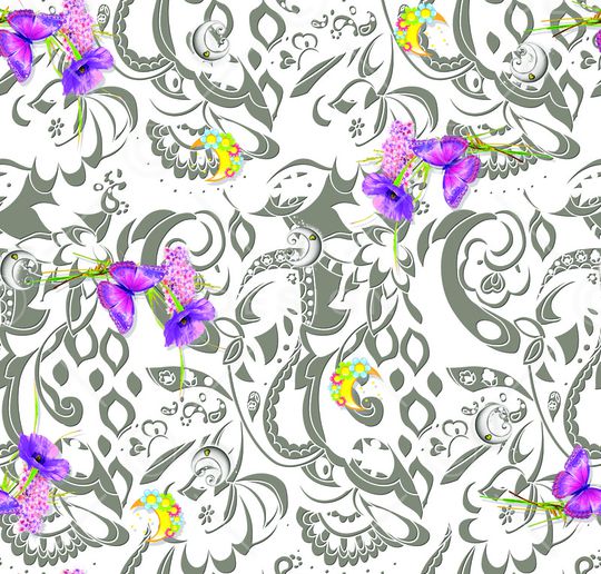 小碎花印花华亿平台图片