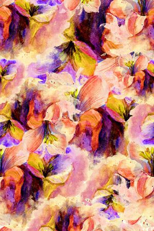 抽象印花华亿平台图片