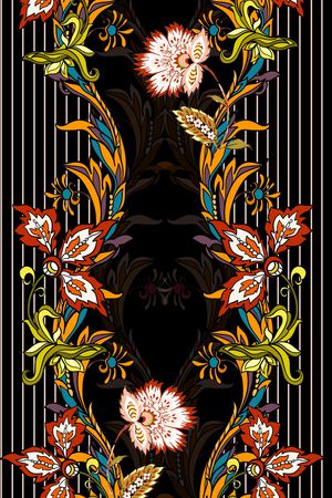 条纹印花华亿平台图片