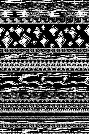 黑白条纹印花华亿平台图片