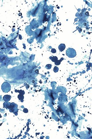 水彩花卉印花华亿平台图片