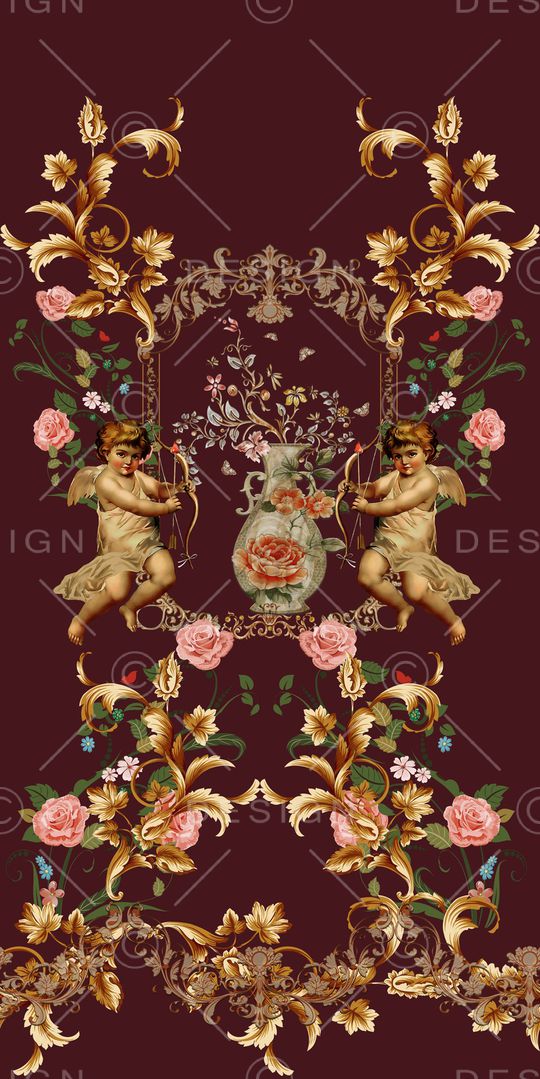 定位花印花华亿平台图片