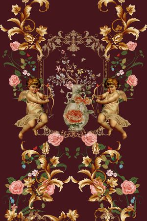 定位花印花华亿平台图片