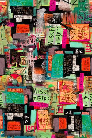 涂鸦印花华亿平台图片