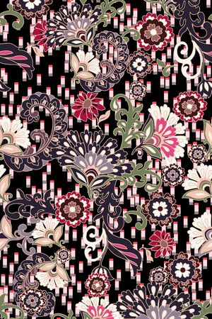 民族风印花华亿平台图片