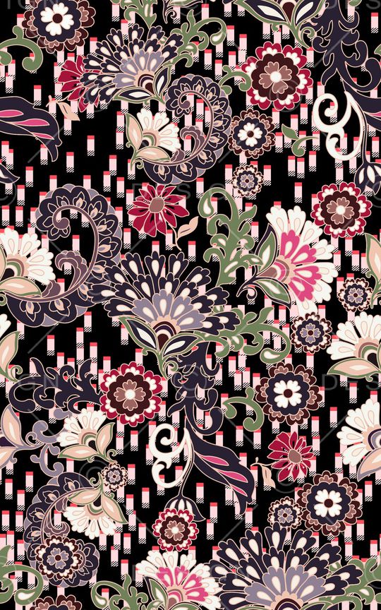 民族风印花华亿平台图片