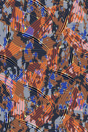 线条印花华亿平台图片