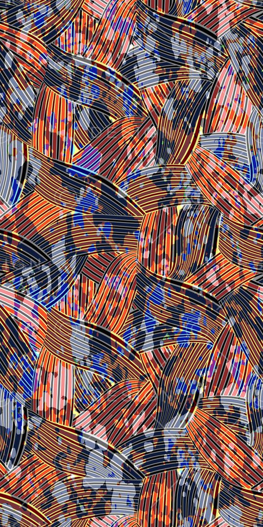 线条印花华亿平台图片