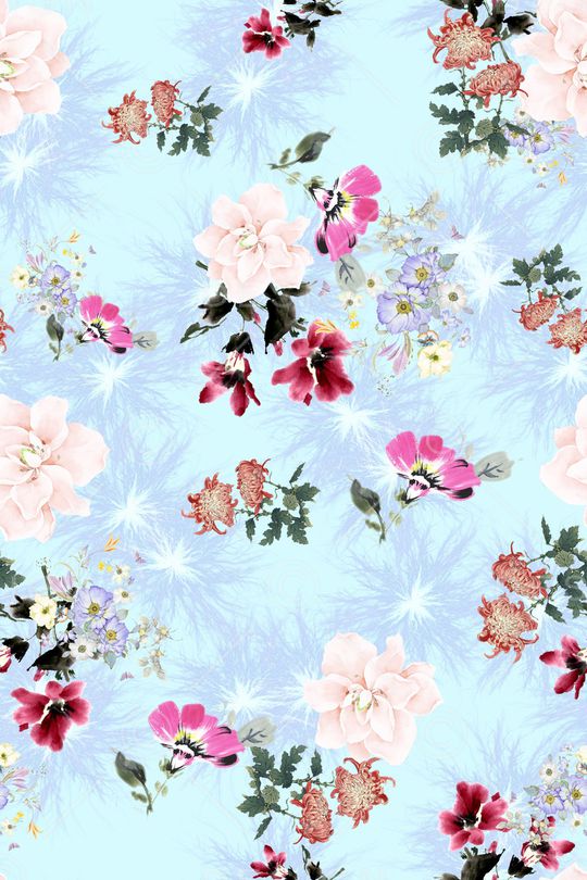 小碎花印花华亿平台图片