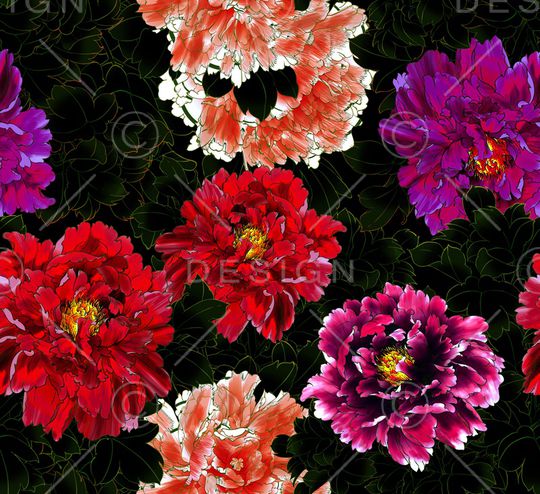 线条印花华亿平台图片