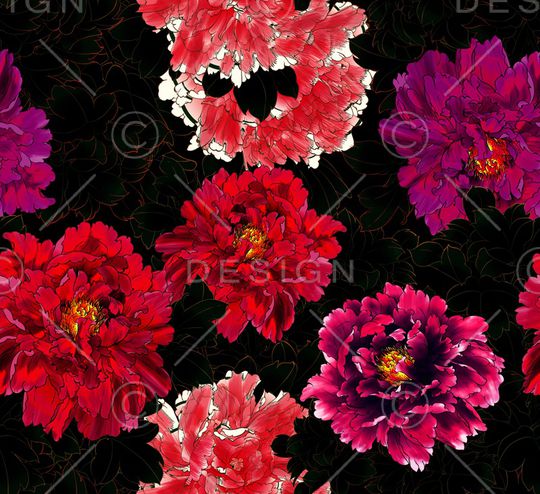 线条印花华亿平台图片