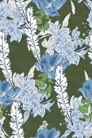 小碎花印花华亿平台图片