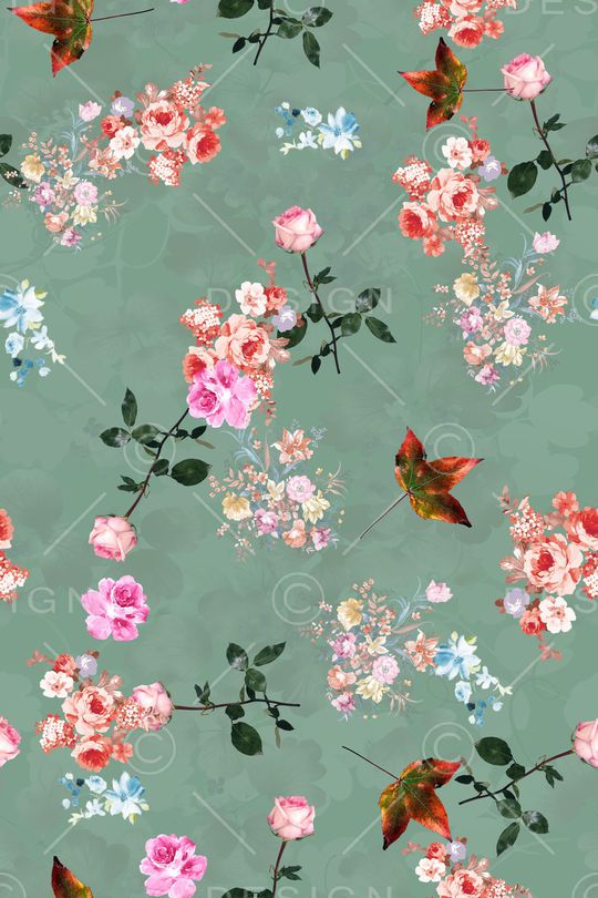 小碎花印花华亿平台图片