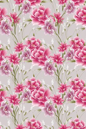 小碎花印花华亿平台图片