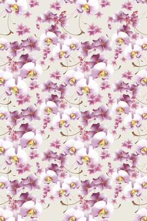 小碎花印花华亿平台图片