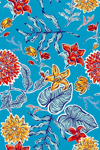 1102419-温室花卉2（配色a)