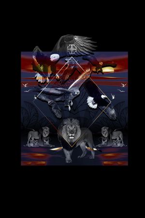 狮子印花华亿平台图片