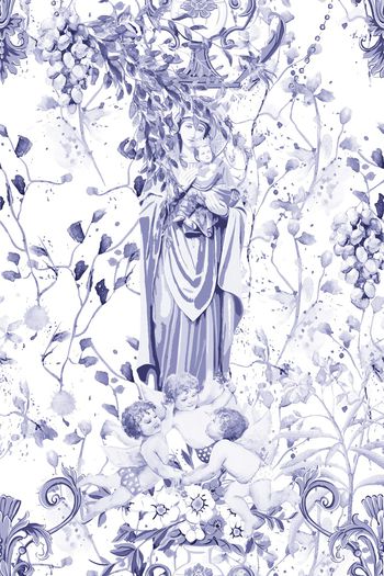 1102561-繁花圣母-独幅-1