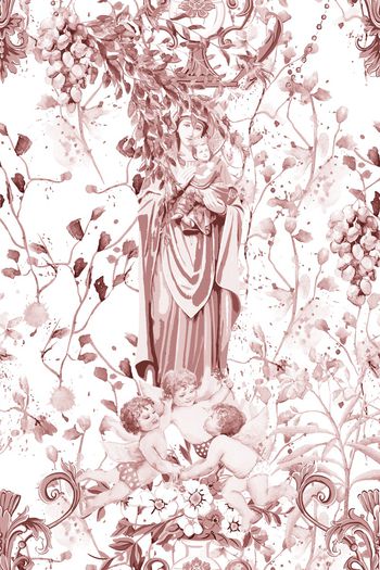 1102576-繁花圣母-独幅-2
