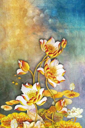 定位花印花华亿平台图片