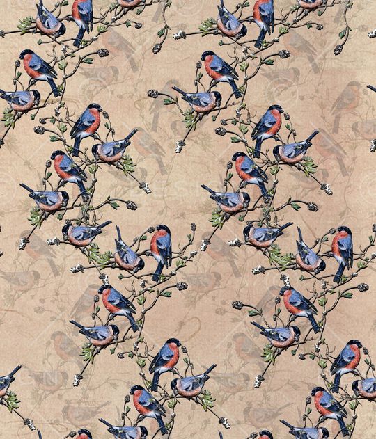 鸟/昆虫印花华亿平台图片