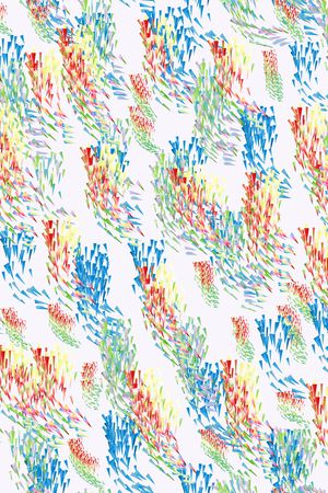 抽象花卉印花华亿平台图片