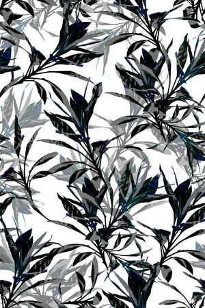 黑白华亿平台印花华亿平台图片