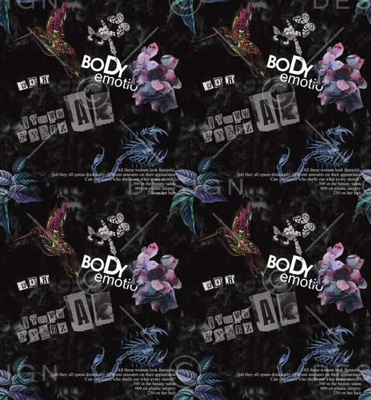 字母印花华亿平台图片