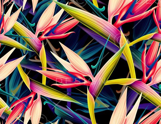 抽象印花华亿平台图片