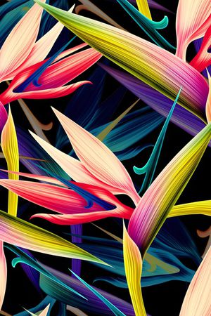 抽象印花华亿平台图片