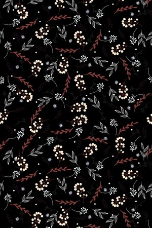 小碎花印花华亿平台图片