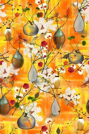 中国风印花华亿平台图片