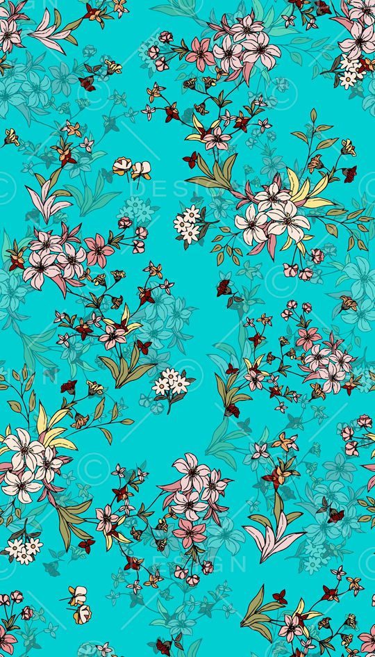 连衣裙印花华亿平台图片